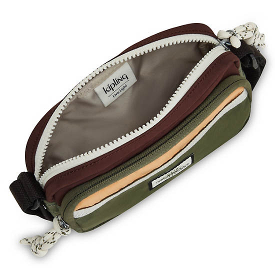 Sacs Crossbody Kipling Sisko Vert Olive | FR 1984HA